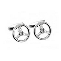 Racing Steering Wheel Cuff Links